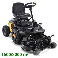tracteur coupe frontale m105-85f - mcculloch